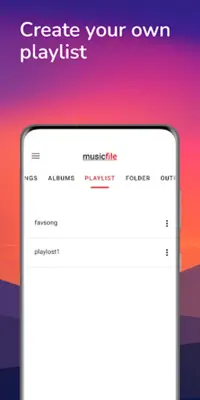 musicfile android App screenshot 6