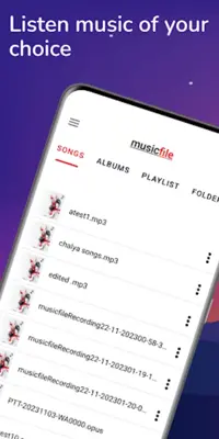 musicfile android App screenshot 8